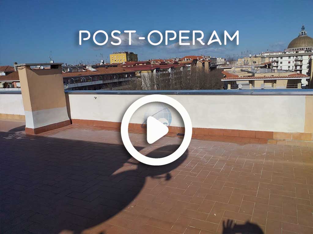Intervento sul tetto di un Condominio in Via Tuscolana a Roma